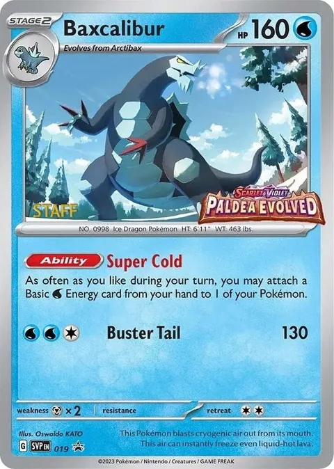 Baxcalibur [Super Cold | Buster Tail]