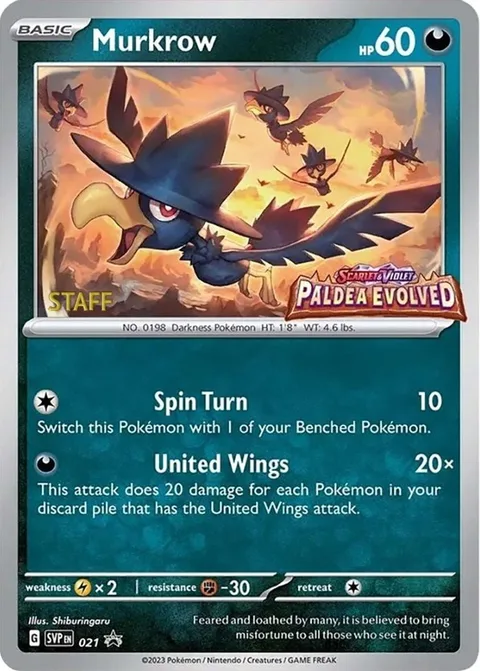 Murkrow [Spin Turn | United Wings]
