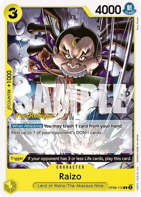 Raizo (OP06-112)