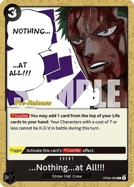 ...Nothing...at All!!! (OP06-096)