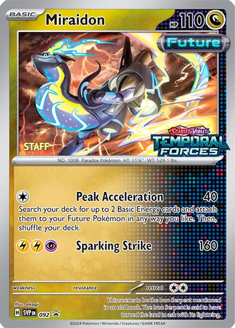 Miraidon [Peak Acceleration | Sparking Strike]