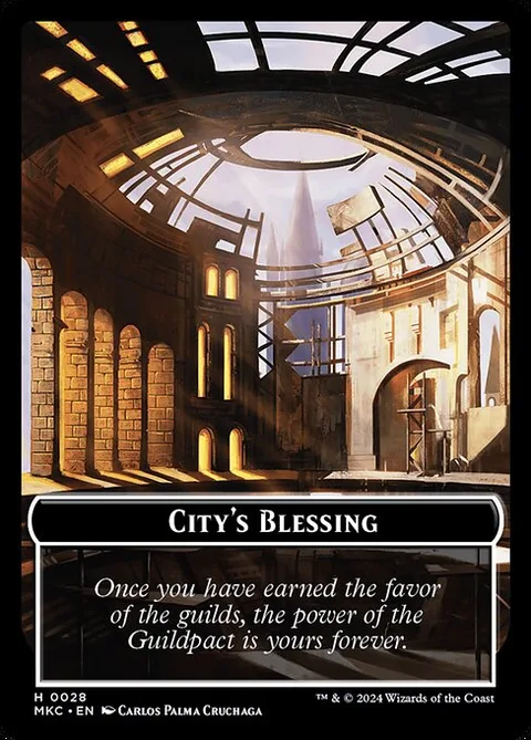 City's Blessing // Zombie Token (B 2/2)