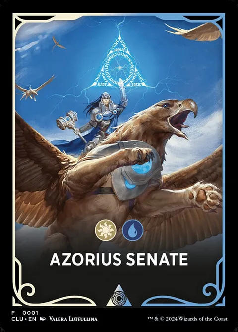 Ravnica: Clue Edition Front Card: Azorius Senate