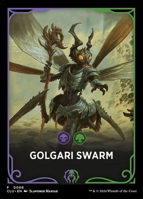 Ravnica: Clue Edition Front Card: Golgari Swarm