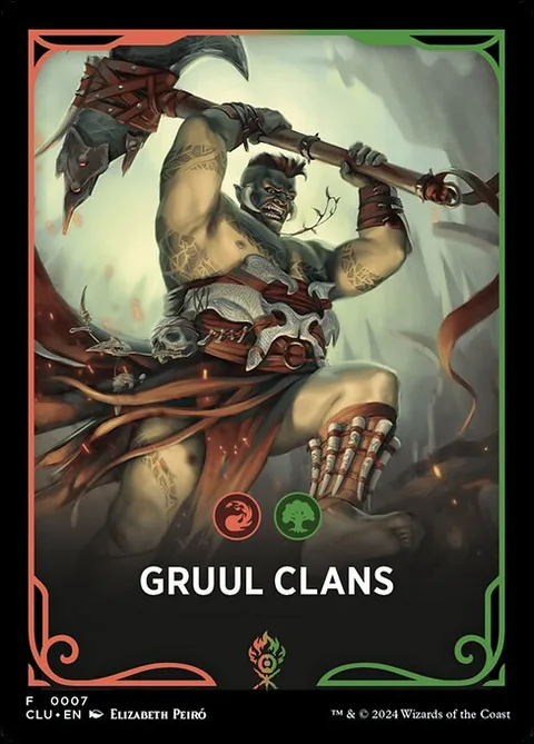 Ravnica: Clue Edition Front Card: Gruul Clans