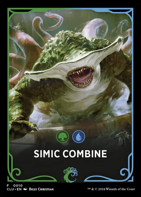 Ravnica: Clue Edition Front Card: Simic Combine