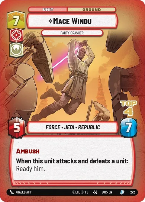 Mace Windu, Party Crasher