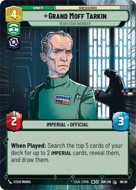 Grand Moff Tarkin, Death Star Overseer