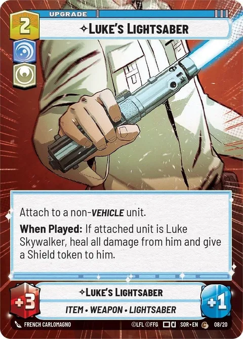 Luke's Lightsaber