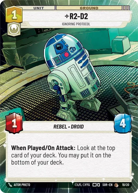 R2-D2, Ignoring Protocol