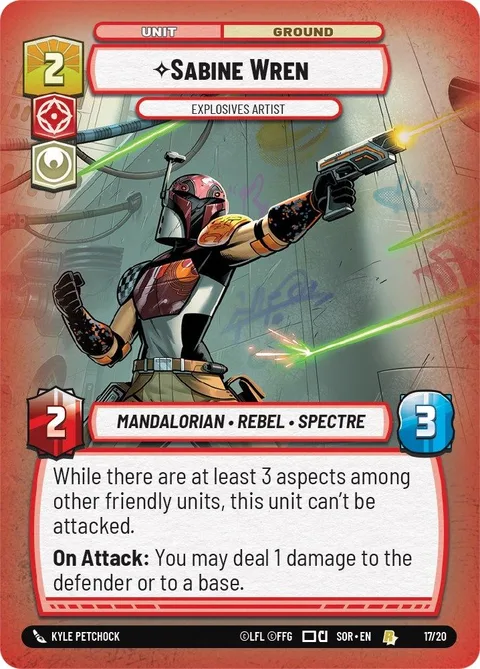 Sabine Wren, Explosives Artist