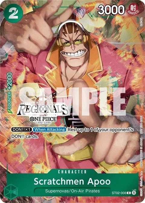 Scratchmen Apoo (ST02-008)