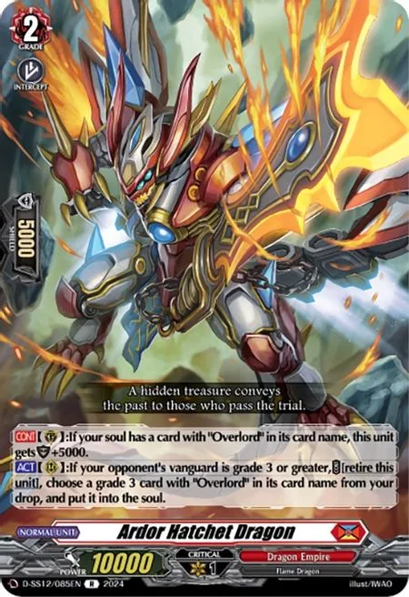 Ardor Hatchet Dragon [D Format]