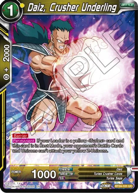 Daiz, Crusher Underling