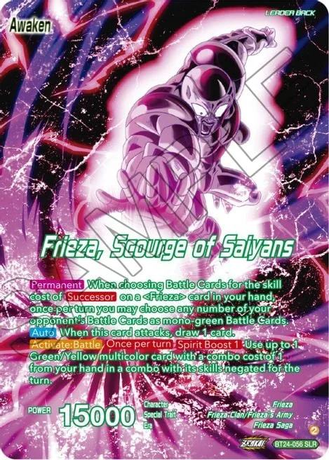 Frieza // Frieza, Scourge of Saiyans