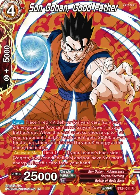 Son Gohan, Good Father