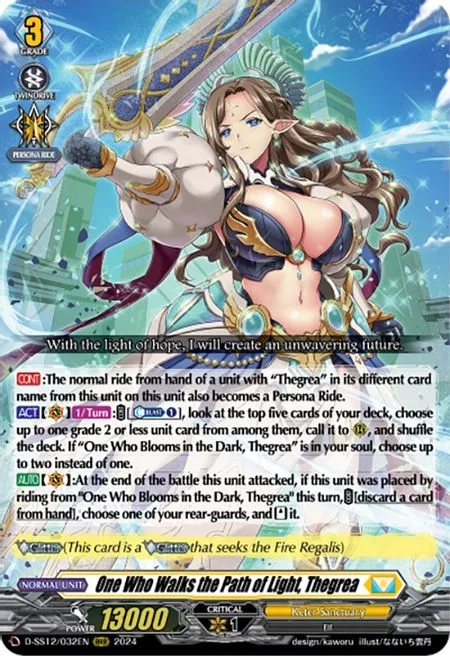 One Who Walks the Path of Light, Thegrea [D Format]