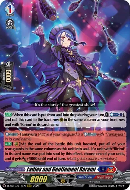 Ladies and Gentlemen! Rarami [D Format]