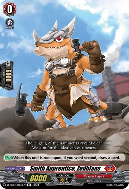 Smith Apprentice, Zedhlans [D-Format]