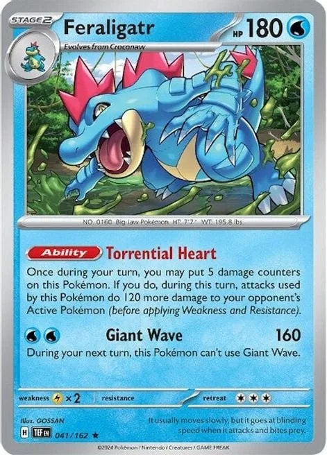 Feraligatr [Torrential Heart | Giant Wave]