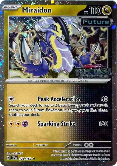 Miraidon [Peak Acceleration | Sparking Strike]
