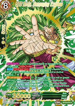 SS3 Broly, Rampaging Express