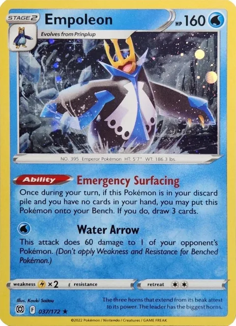 Empoleon [Emergency Surfacing | Water Arrow]
