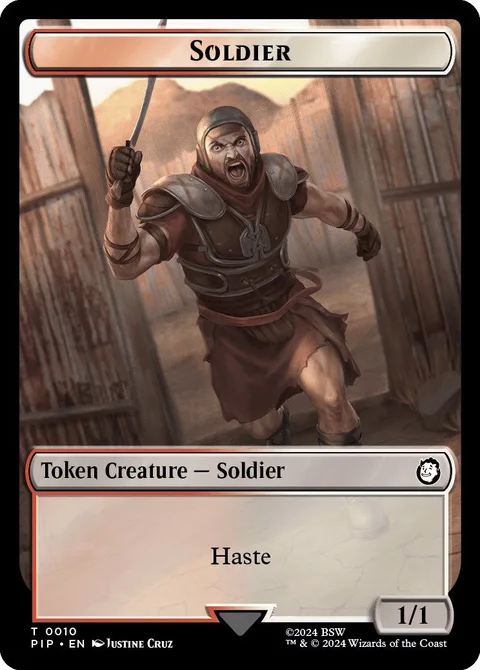 Soldier Token (RW 1/1) // Junk Token
