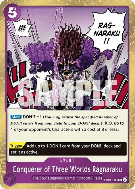 Conquerer of Three Worlds Ragnaraku (EB01-039)