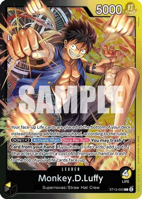 Monkey.D.Luffy (ST13-003)