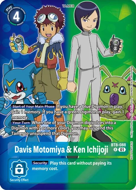 Davis Motomiya & Ken Ichijoji (BT8-088)