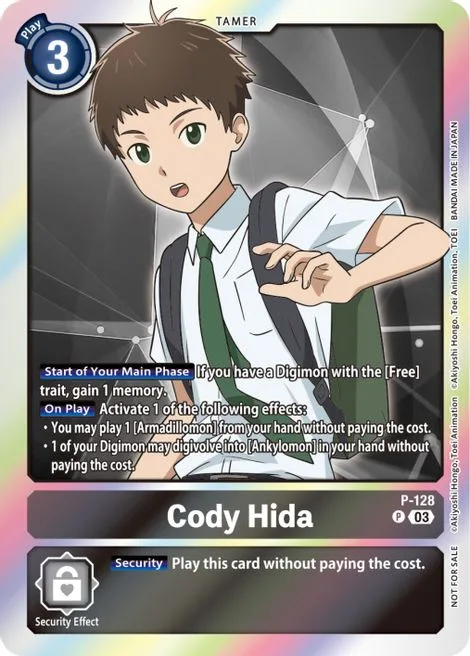 Cody Hida (P-128)