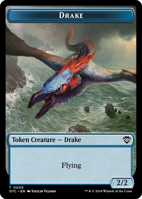 Drake Token (U 2/2) // Soldier Token (A 1/1)