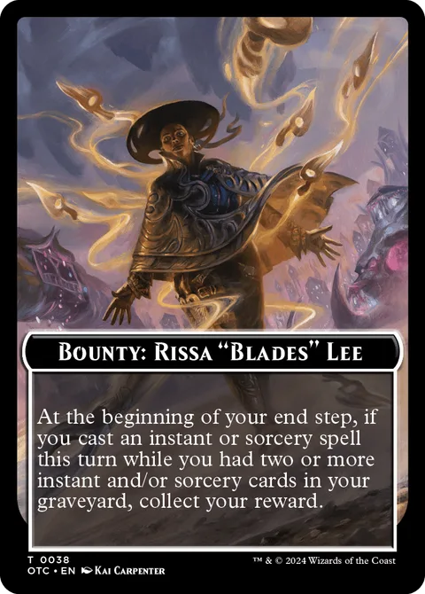 Bounty: Rissa ""Blades"" Lee