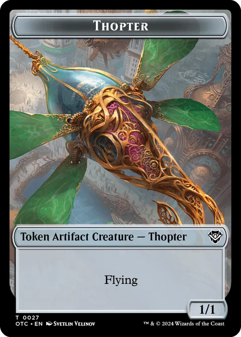 Thopter Token (A 1/1) // Manifest Token (C 2/2)