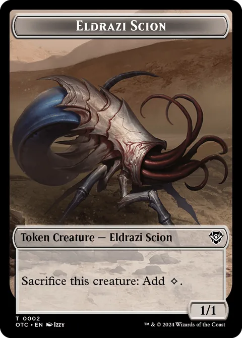 Eldrazi Scion Token (C 1/1) // Treasure Token