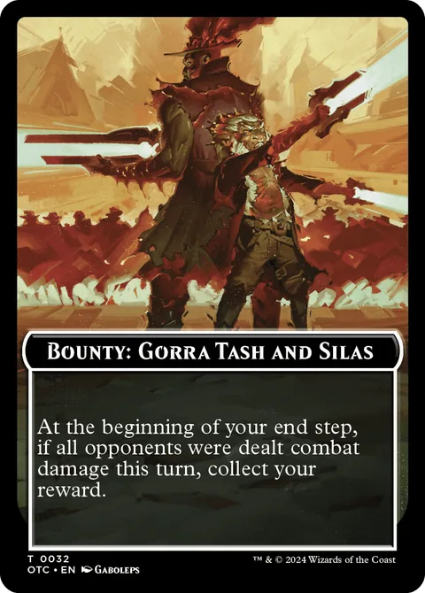 Bounty: Gorra Tash and Silas