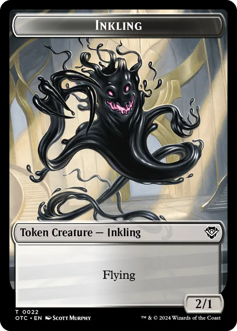 Inkling Token (WB 2/1) // Treasure Token