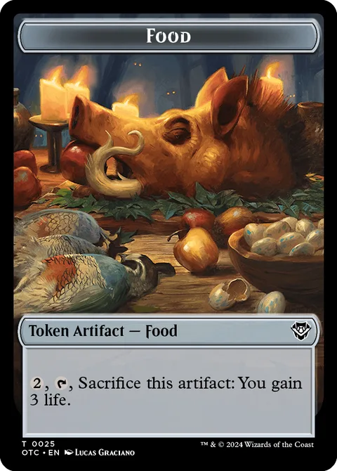 Assassin Token (B 1/1 Deathtouch, haste) // Food Token