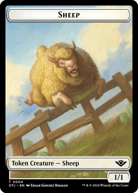 Sheep Token (White 1/1)