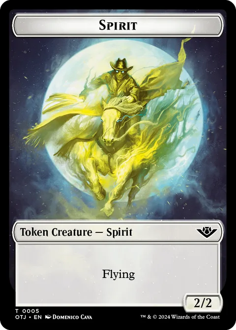 Spirit Token (White 2/2)