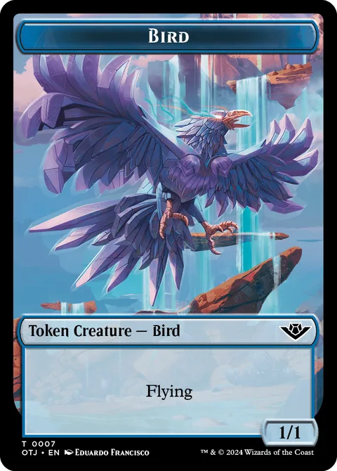 Bird Token (Blue 1/1)