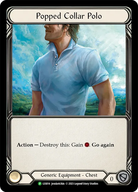 Popped Collar Polo
