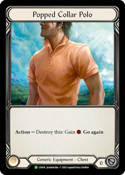 Popped Collar Polo