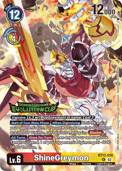 ShineGreymon (BT13-018)
