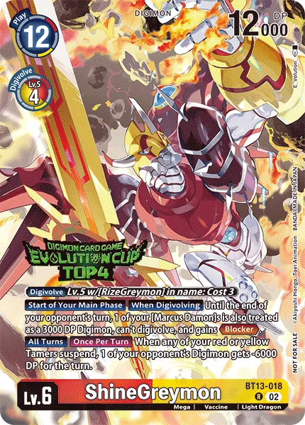 ShineGreymon (BT13-018)