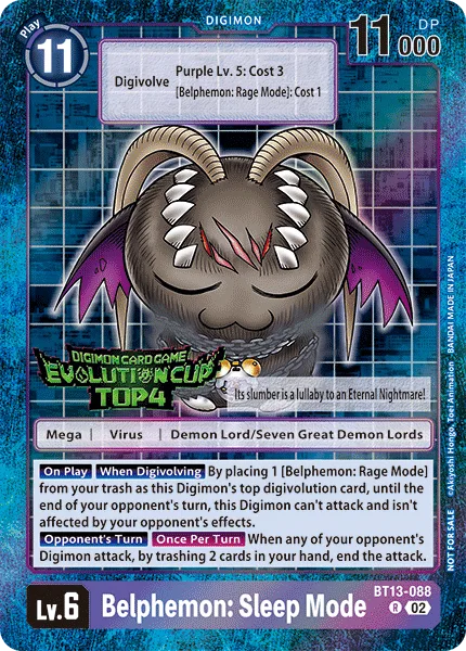 Belphemon: Sleep Mode (BT13-088)