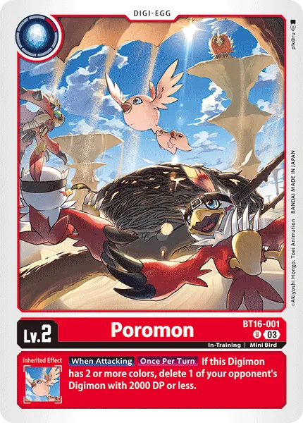 Poromon (BT16-001)