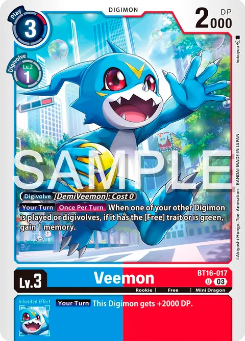 Veemon (BT16-017)