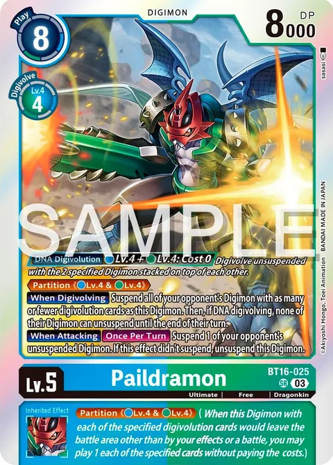 Paildramon (BT16-025)